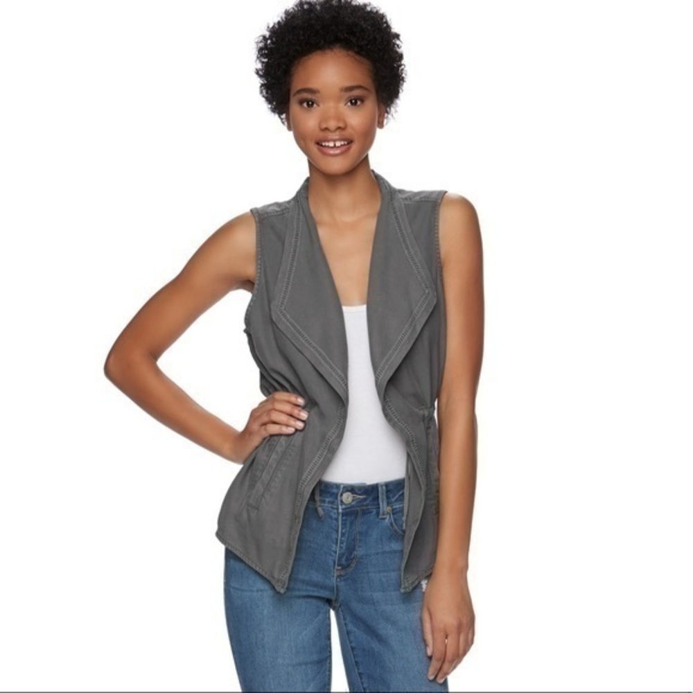 New Mudd utility vest Grey G5